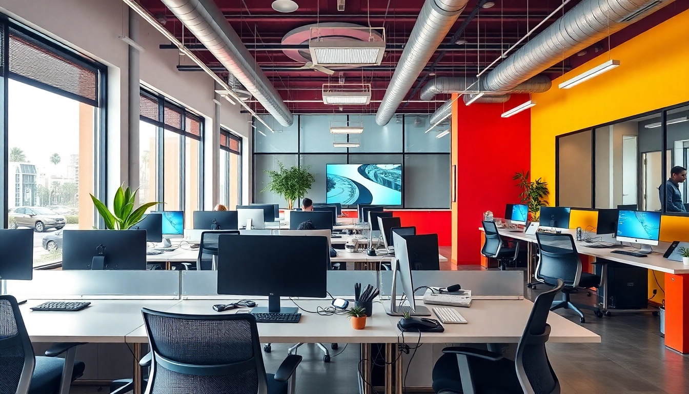 Agents working efficiently at call centers in Tijuana, Mexico, illustrating a professional environment.