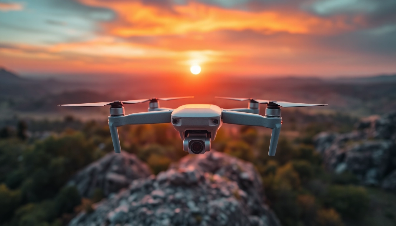 Learn about drone photography license requirements while observing a drone capturing stunning landscapes.