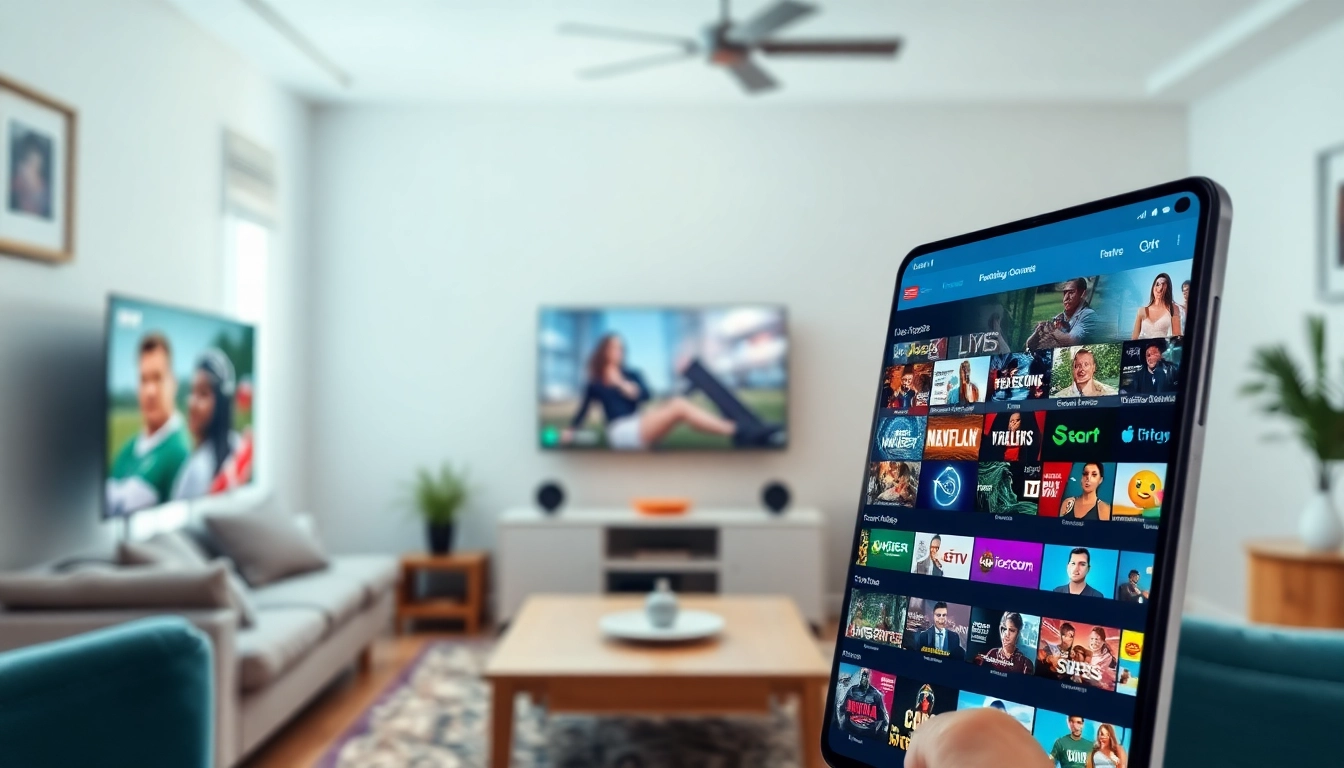 Experience no credit card iptv trial with an engaging streaming service interface showcasing vibrant content.