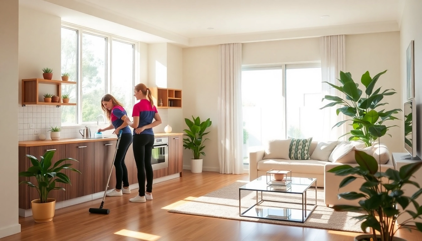 Experience bond cleaning Brisbane with our professional team in an immaculate apartment.