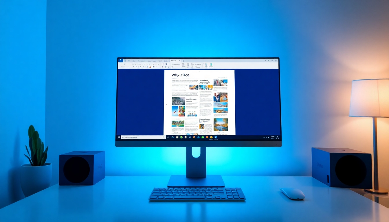 Download the WPS Office软件 interface showcasing its sleek features and user-friendly design.