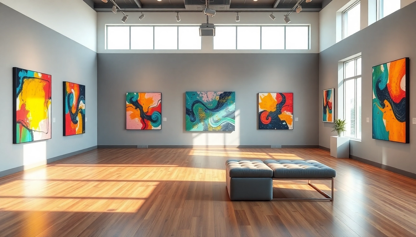 Visit the in lieu gallery to explore vibrant contemporary art in an elegant space.