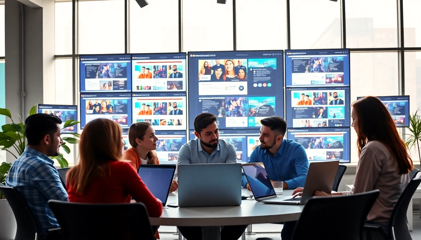 Collaboration among kansas city web design companies creating innovative web solutions.
